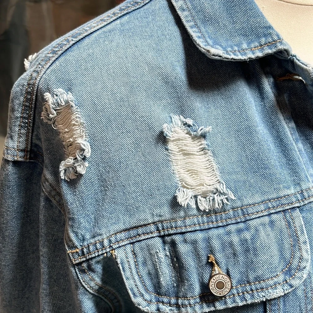Veveret Classic Blue Denim Jacket size 2Xl